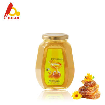 Miel d&#39;abeille de tilleul cru biologique